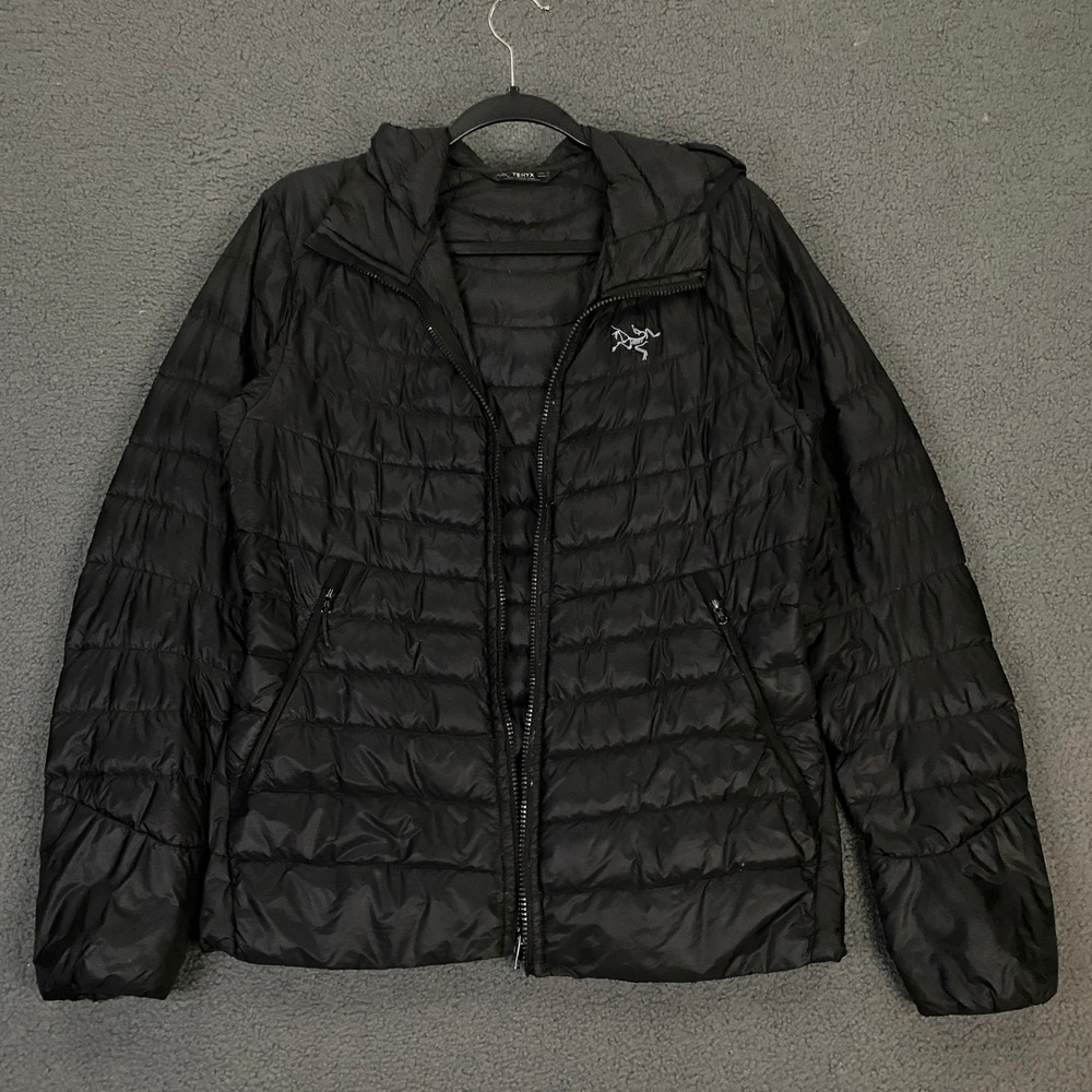 Arc'teryx Cerium LT Hoody Womens Medium Black Puffer Insulated Hooded Jacket